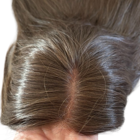 Uniwigs Airy Elegance Lace Top Human Hair Topper With Lace - Picture 5 of 14